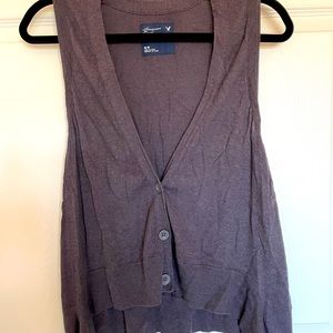 Button Down Sweater Vest